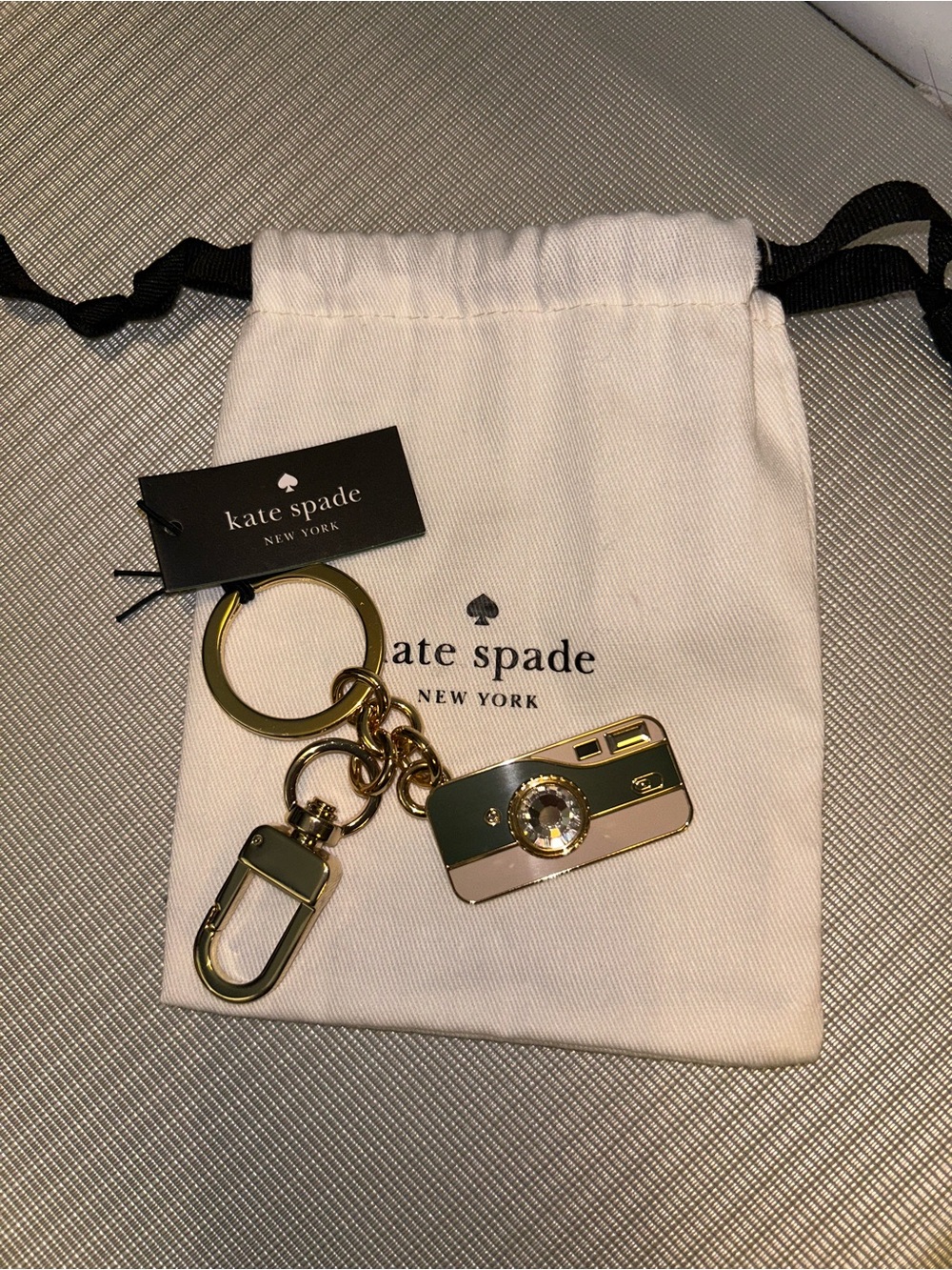 ♠️ NWTKate Spade picture this camera key charm